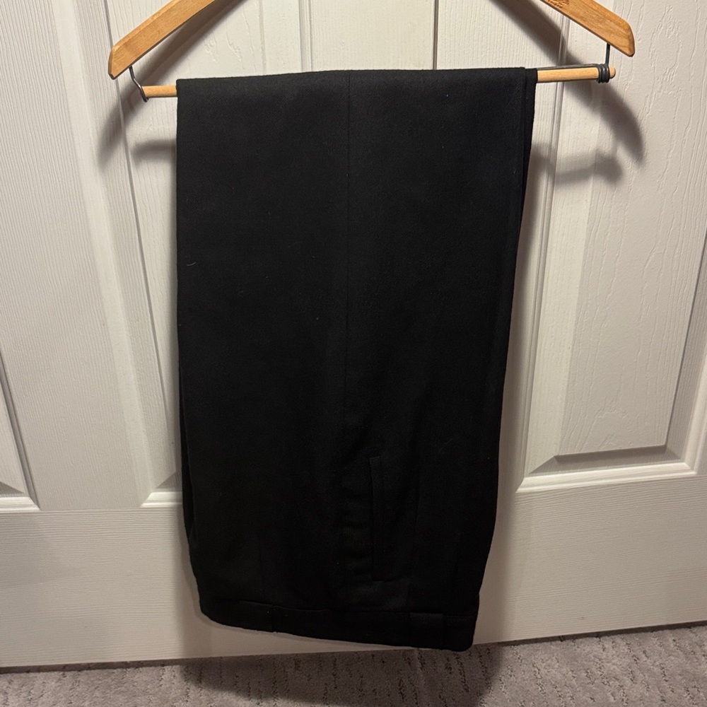 Classic Black Pants Giorgio Sant Angelo 100% Wool Size 10